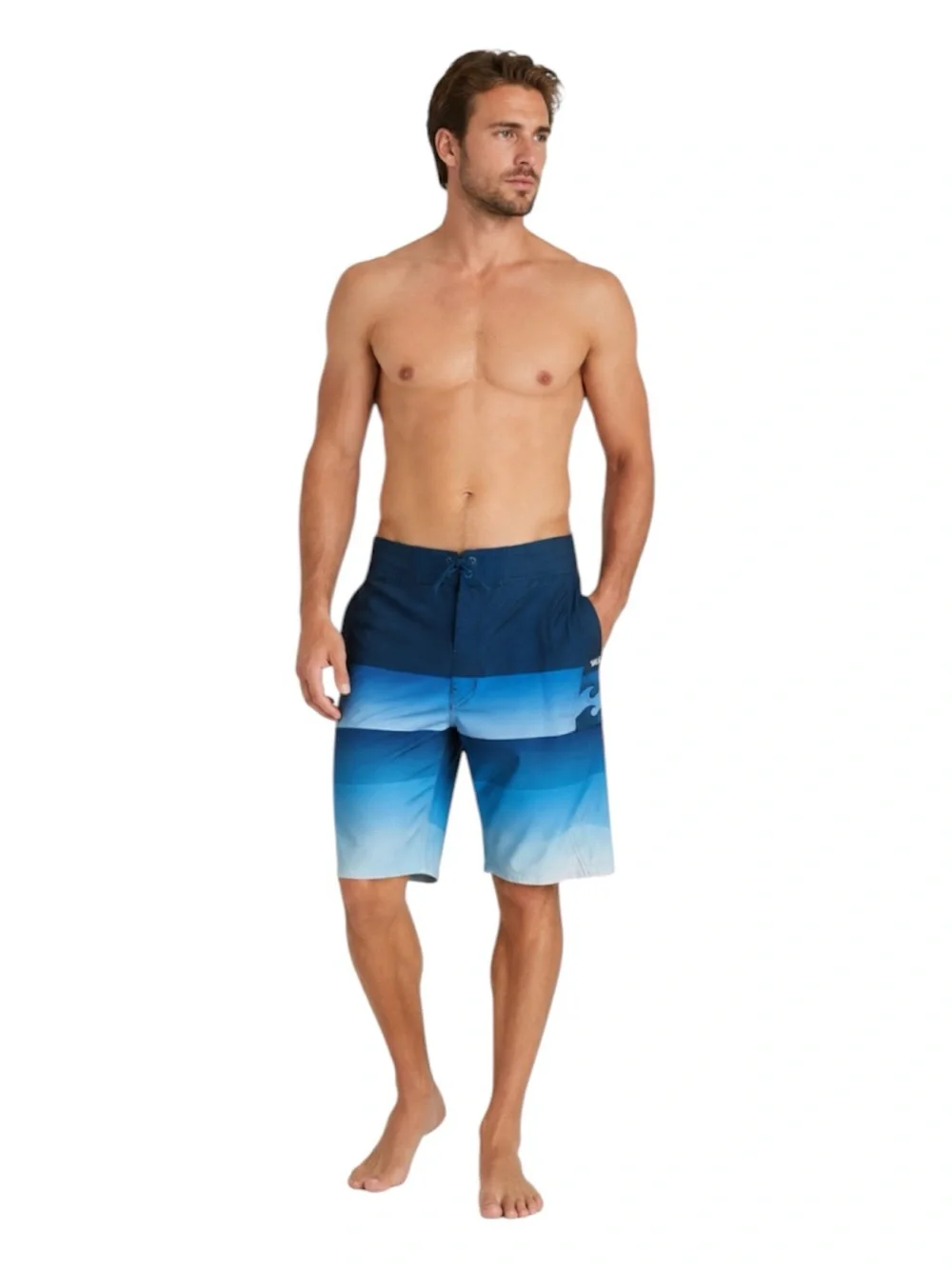Billabong Men's Blue Gradient Boardshorts sz 38